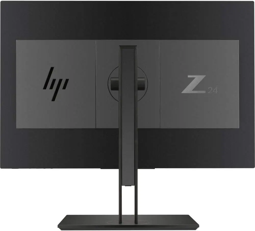 HP Z24i G2 24 Inch 1920 x 1200 IPS LED Backlit Monitor Screen Back View.webp