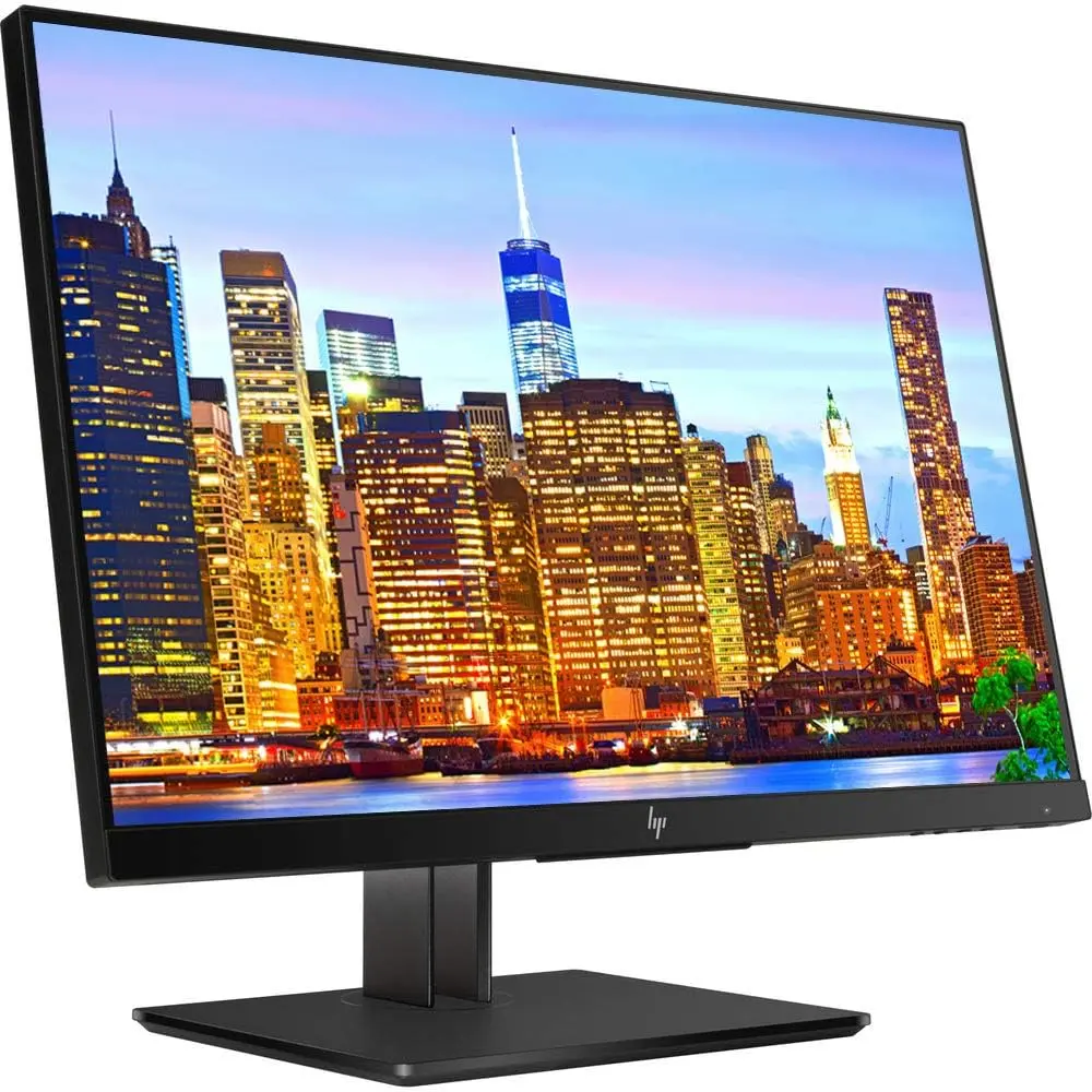 HP Z24i G2 24 Inch 1920 x 1200 IPS LED Backlit Monitor Screen Right Side View.webp