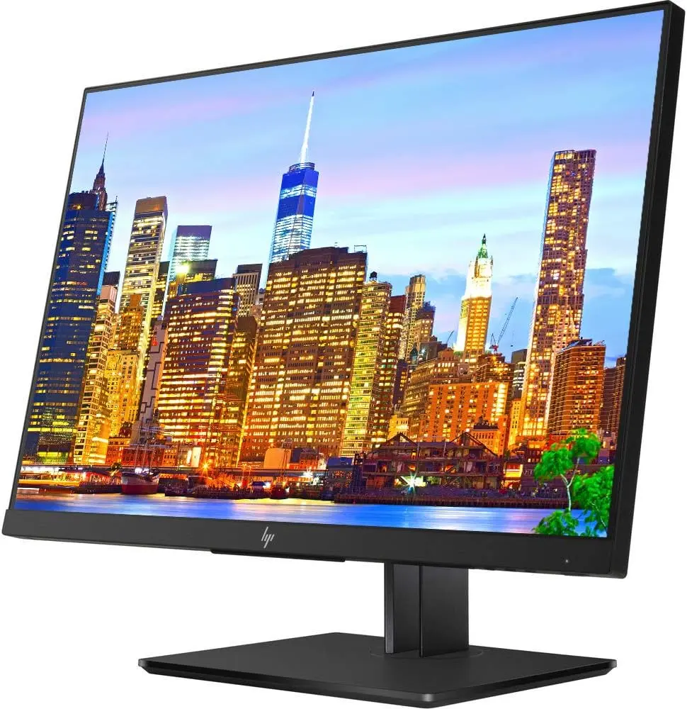 HP Z24i G2 24 Inch 1920 x 1200 IPS LED Backlit Monitor Screen Left Side View.webp