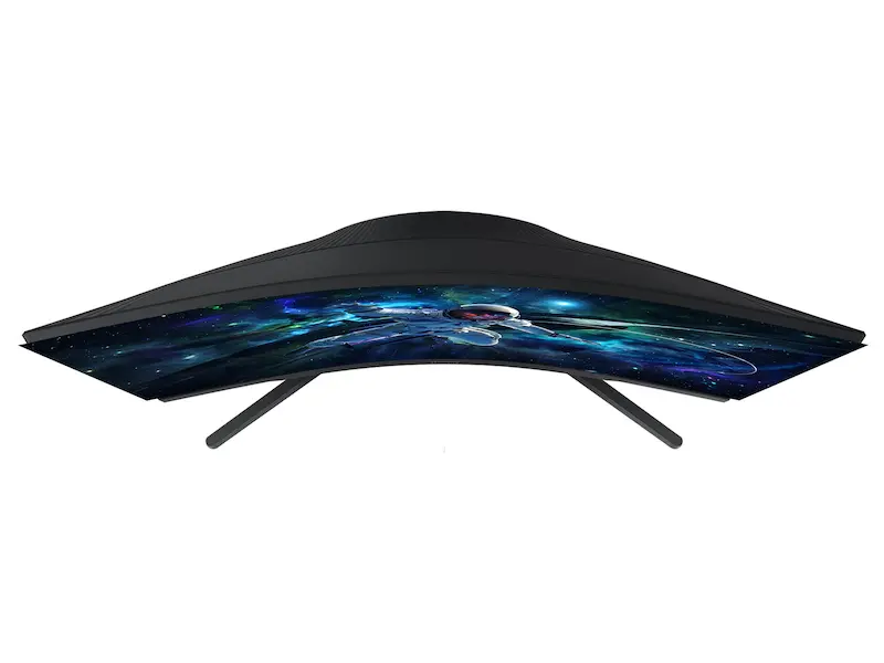 SAMSUNG 32” Odyssey G5 Gaming Monitor Top View.webp