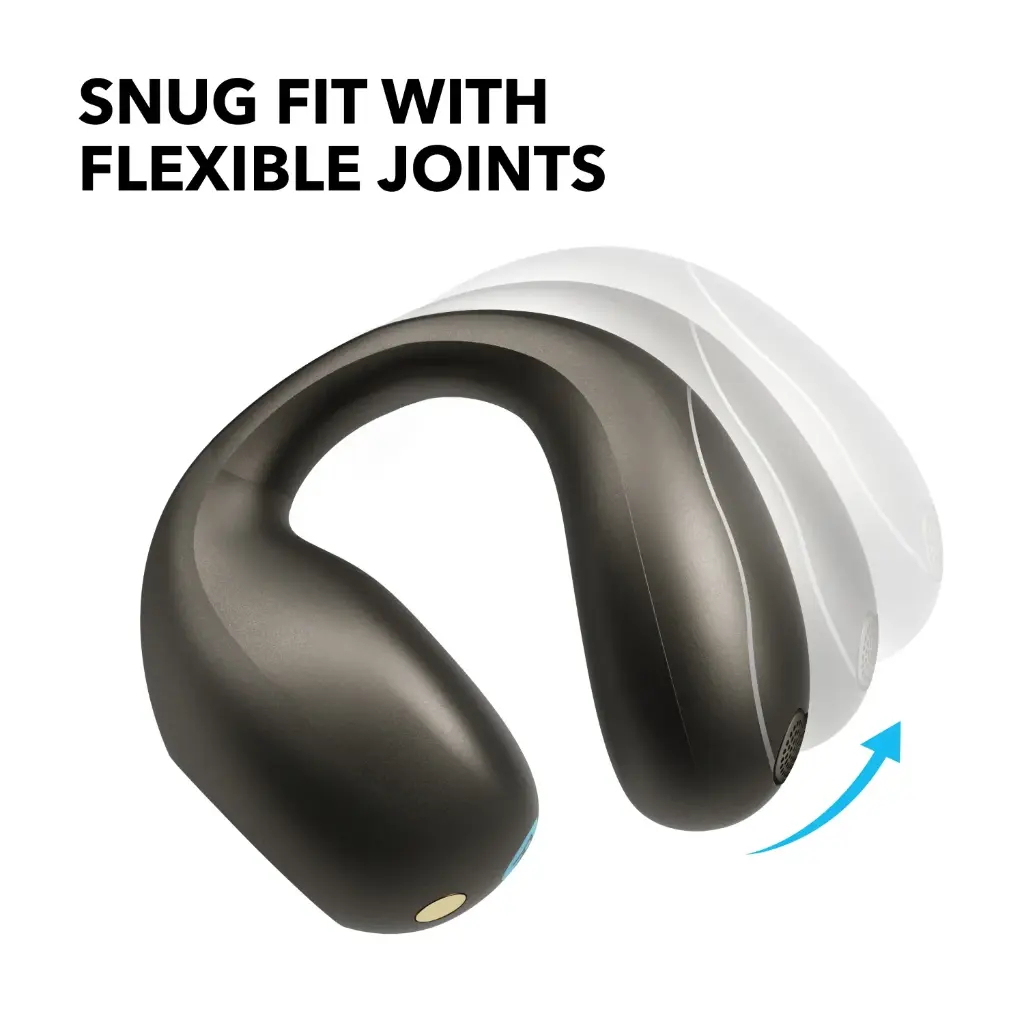 soundcore C40i Flexible and Comfortable Clip-On Earbuds Snug Fit.webp