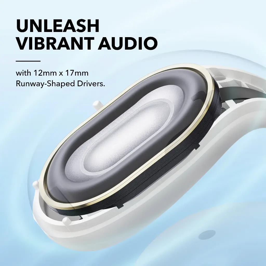 Soundcore C30i A3330 Open-Ear Clip-On Earbuds Bluetooth 5.3 Wireless Earbuds IPX4 Waterproof Touch Control Black 6.webp
