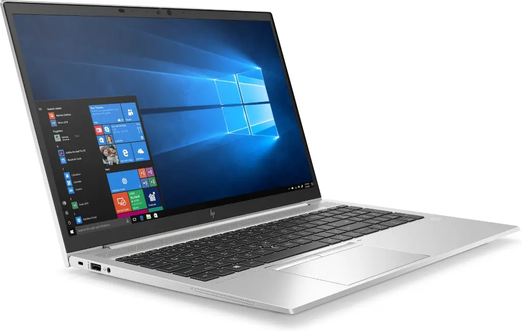 HP EliteBook 850 G7 Intel® Core™ i5 i5-10310U Laptop 39.6 cm (15.6) Touchscreen Left Side View.webp