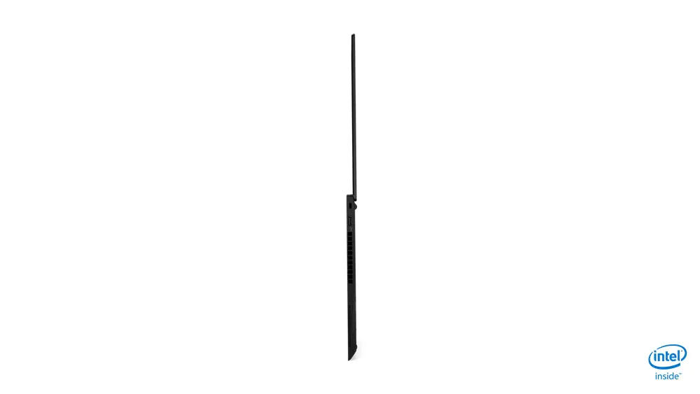 Lenovo ThinkPad T490s 14.0 - Ci7-8365U 16GB 256GB PCle SSD Stand Mode Side View.webp