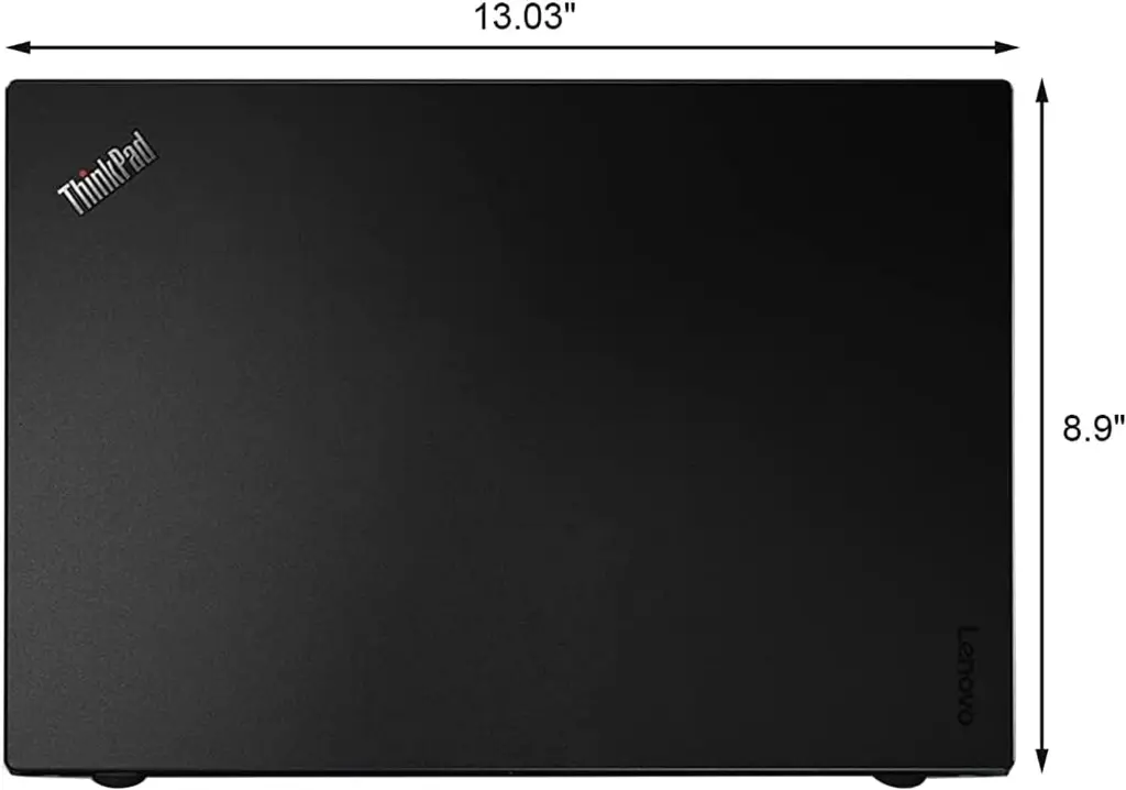 Lenovo ThinkPad T460s Laptop, 14 Notebook, Intel Core i5-6300U, 8GB RAM, 256GB SSD, CAM, Windows10 Pro64 Back Side.webp