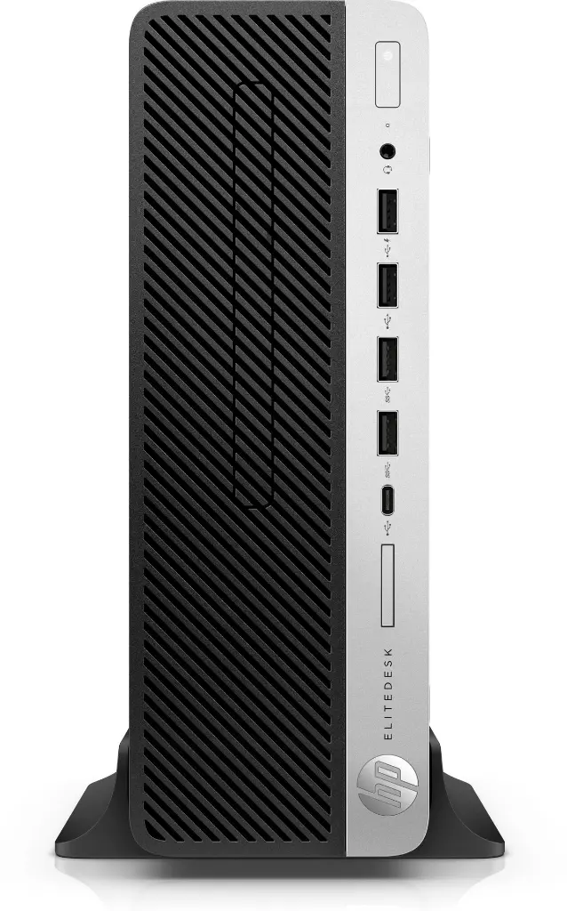 A Standing HP EliteDesk 705 G4 AMD Ryzen™ 5 PRO.webp