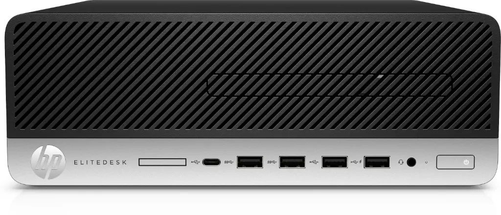 HP EliteDesk 705 G4 AMD Ryzen™ 5 PRO 2400G 16 GB DDR4-SDRAM 512 GB SSD Windows 10 Pro SFF PC Black, Silver