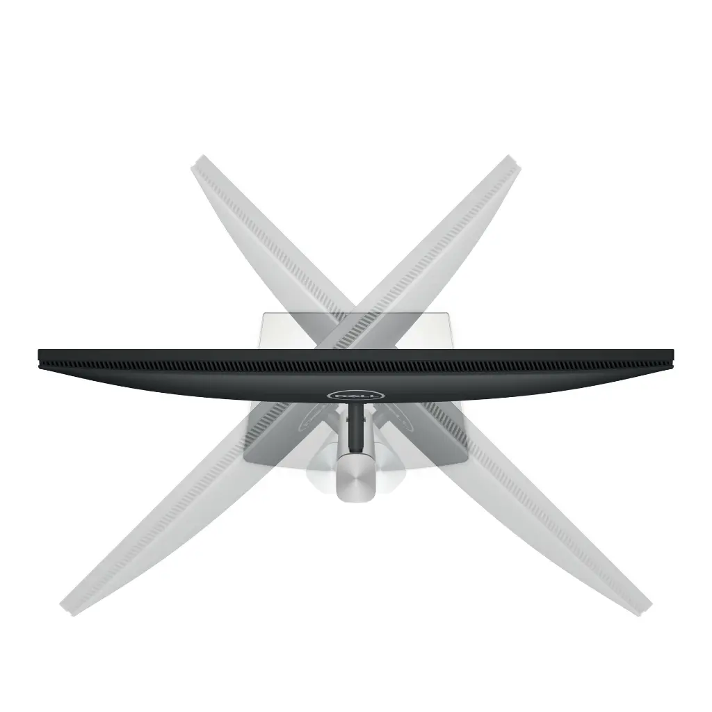DELL Pro 24 Plus USB-C Hub Monitor Side View Swing.webp