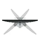 DELL Pro 24 Plus USB-C Hub Monitor Side View Swing.webp