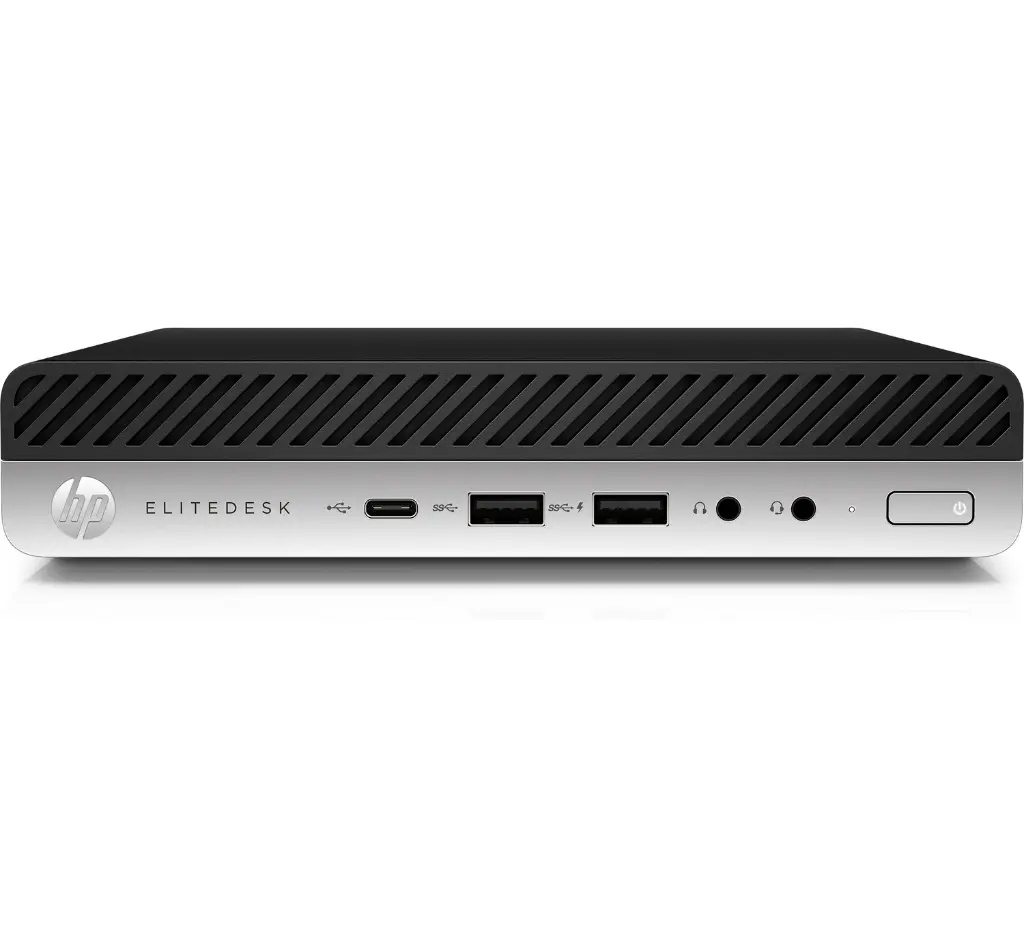 HP EliteDesk 705 G5 AMD Ryzen™ 5 PRO 3400G 16 GB DDR4-SDRAM 500 GB SSD with 4 GB Graphics  Windows  10 Pro Mini PC Black, Silver