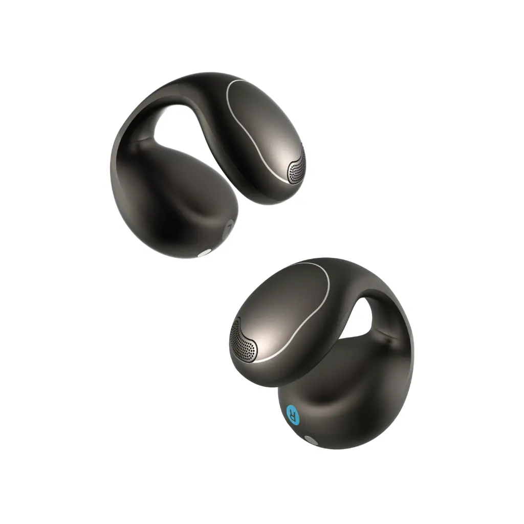 Soundcore C40i Flexible and Comfortable Clip-On Earbuds A3331 Open-Ear Bluetooth 5.4 Wireless Earbuds IPX4 Waterproof Black/Bronze