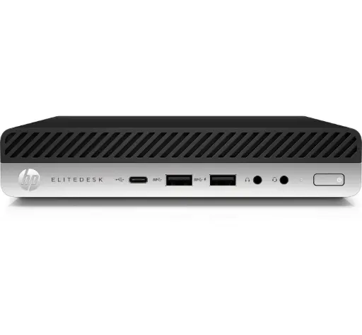 HP EliteDesk 705 G5 AMD Ryzen™ 5 PRO 3400G 16 GB DDR4-SDRAM 500 GB SSD with 2GB Graphics Windows 10 Pro Mini PC Black, Silver