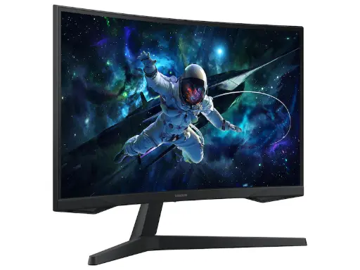 SAMSUNG 32" Odyssey G5 Curved Gaming Monitor WQHD (2560x1440) 144Hz 1ms HDMI Display Port AMD FreeSync Premium HDR10 Black