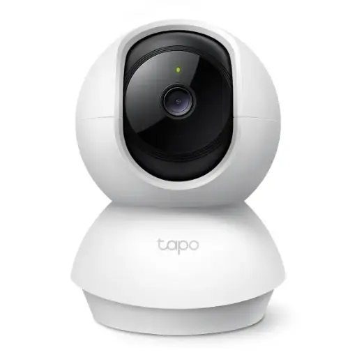 Tapo C200C Pan/Tilt Home Security Wi-Fi Camera 1080P HD Motion Tracking Night Vision Two-Way Audio Smart Detection White