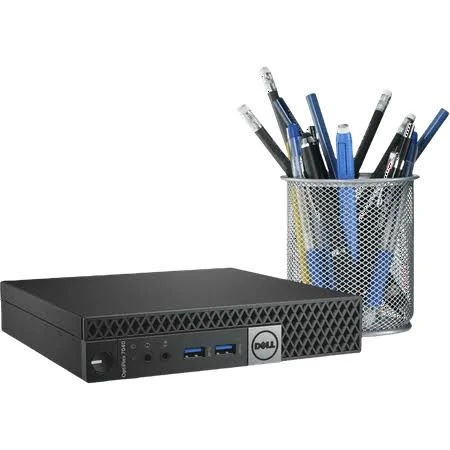 Dell Optiplex 3040 Mini Desktop Core i5 6th Gen 8GB RAM 256GB SSD Windows 10 Pro Business PC Black